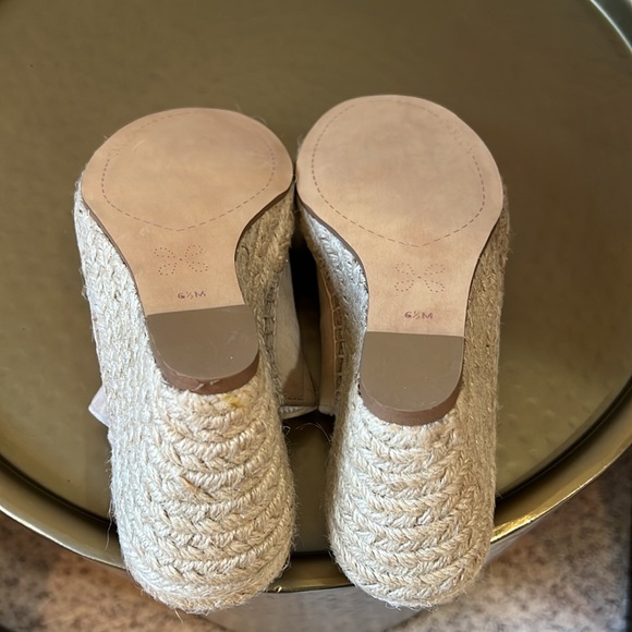 Caslon Sally Blush Suede Espadrille Wedge - Picture 13 of 13